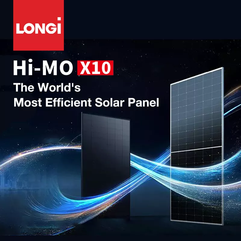LONGi LR7-72HVH 630W HiMo X10 Monofacial